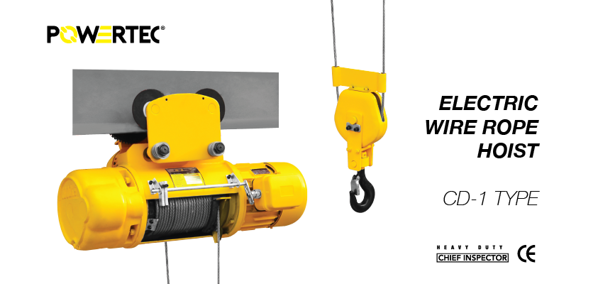 Jual Electric Wire Rope Hoist Berkualitas