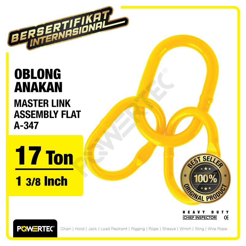 Master Link Assembly Flat A-347 1-3/8″ POWERTEC